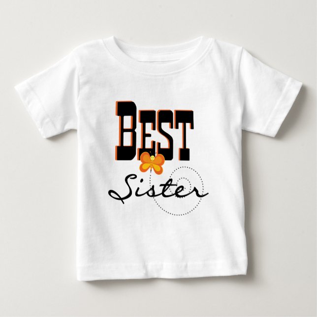 Best Sister T-shirts e presentes (Frente)
