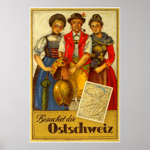 Besuchet morre Ostschweiz, poster das viagens