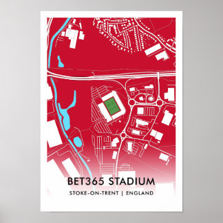 bet365 Stadium Poster - Home of Stoke City FC