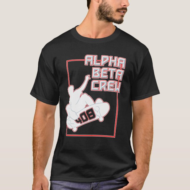 BETA t-shirt ALFA do GRUPO (Frente)