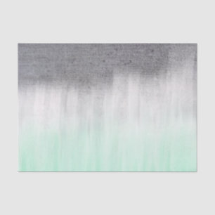 betão urbano, papel verde à menta