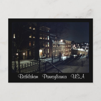 Bethlehem Pa USA 21 Cartão postal