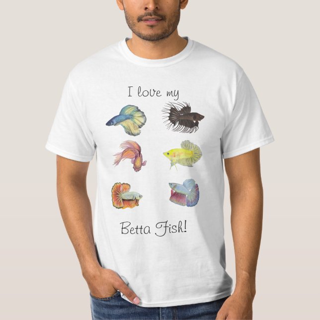 Betta Fish T-Shirt (Frente)