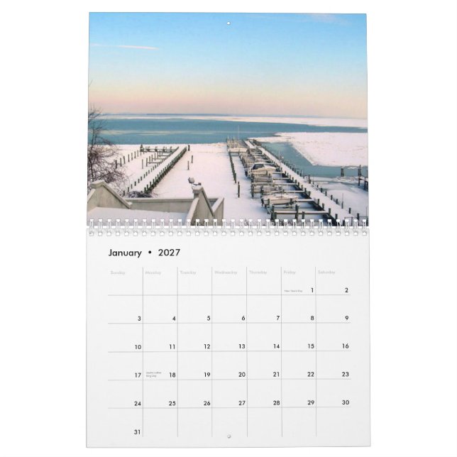 Betterton, calendário de Maryland 2011 (Jan 2027)
