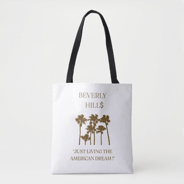 Beverly Hills American Dream Luxury Shoulder Tote (Frente)