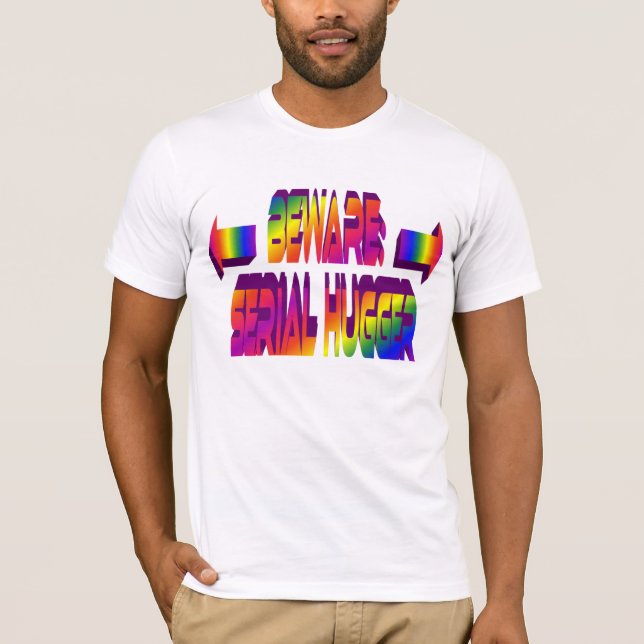 Beware a camisa de série de Hugger (Frente)