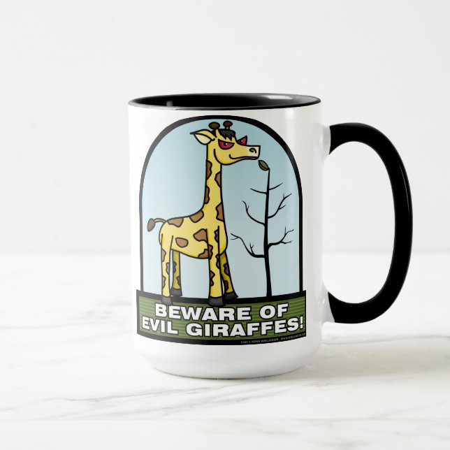 Beware da caneca má dos girafas (Direita)