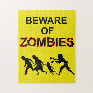 Beware do quebra-cabeça do zombi