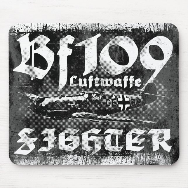 Bf 109 Mouse Pad (Frente)