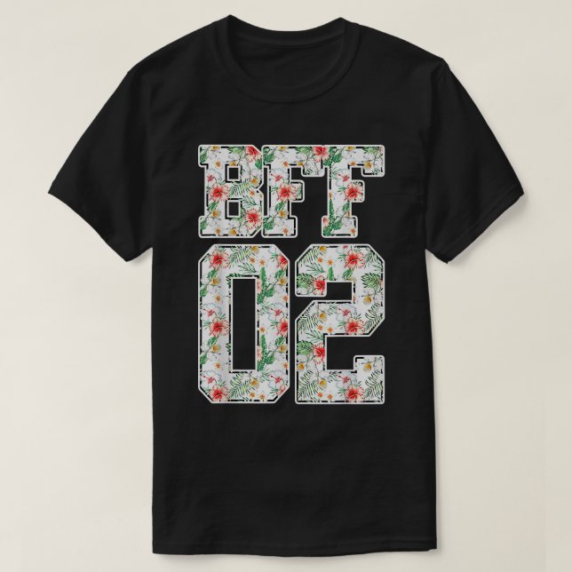 BFF 02 Melhor Camisa do Dia da Amizade (Frente do Design)