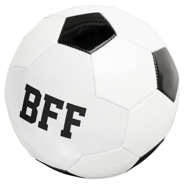 BFF, Bola de Futebol Melhor Amigos Para Sempre Pre (Três quartos)