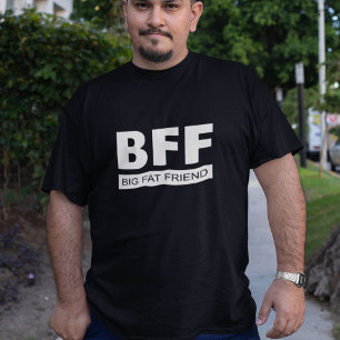 BFF - Camisa T Amiga Gorda Grande