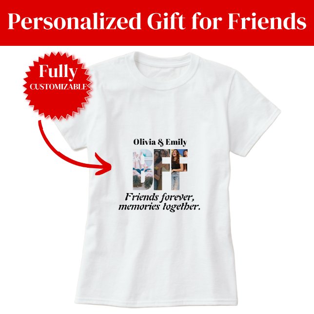 BFF Photo T-Shirt – Personalized for Friends (BFF Photo T-Shirt – Personalized for Friends)