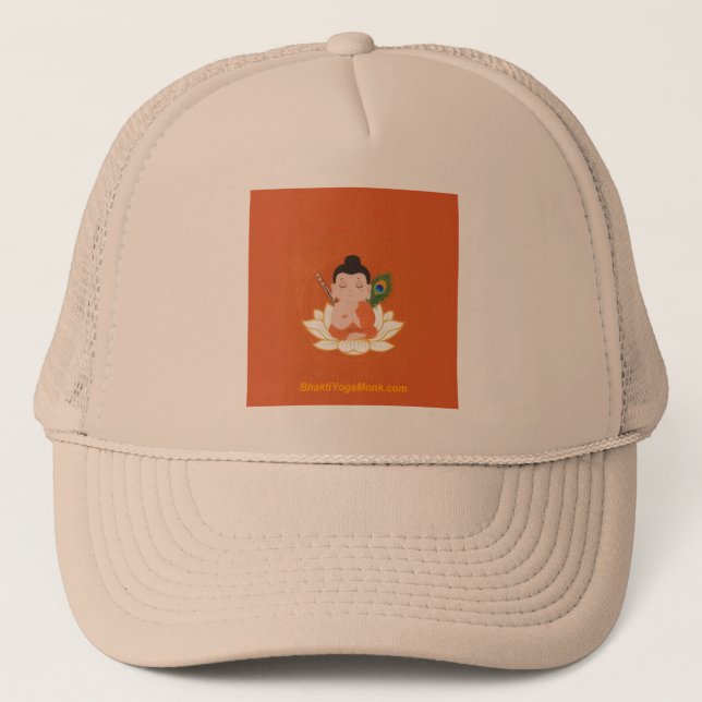 BhaktiYogaMonk Boné de Caminhoneiro com Logotipo (Frente)
