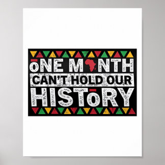 Bhm Black History É American Poster
