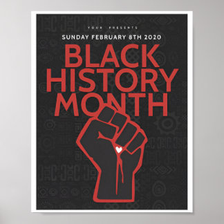 Bhm Poster de mês de história negra
