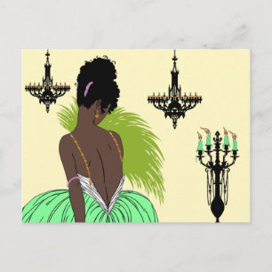 Bianca em Verde - Cartões postais