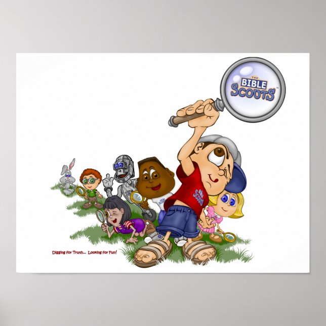 Bible Scouts Poster (Frente)