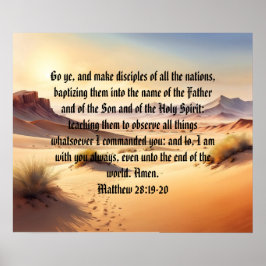 Bible Verse Template, Value Poster Paper (Matte)