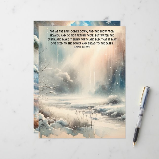 Bíblia de inverno Versa estoque do Artesanato de p (Frente/Verso In Situ)