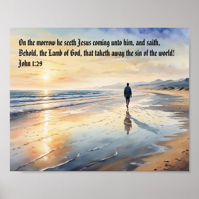 Bíblia de Verso Modelo de Poster de de de de de  ( (Frente)