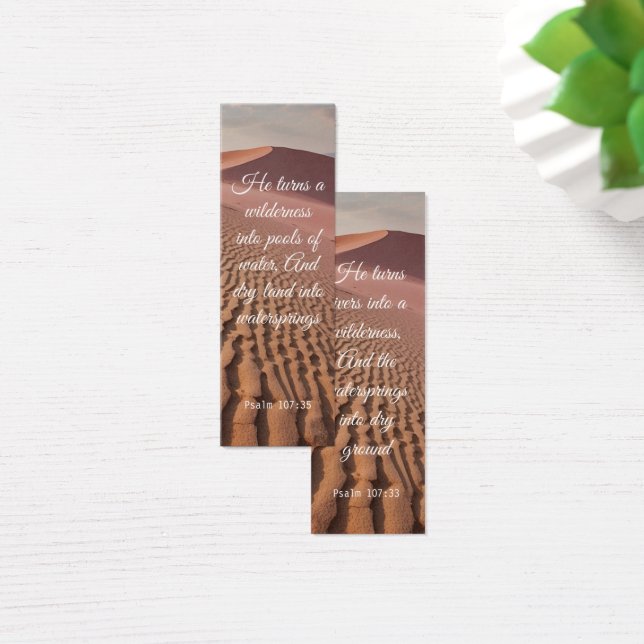 Bíblia Elegante de Duna de Areia do Deserto Verso (Mesa)