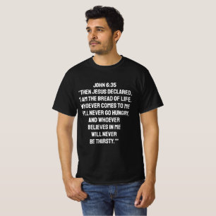 BÍBLIA RELIGIOSA CRISTÃ COTAS VERSAIS T-Shirt