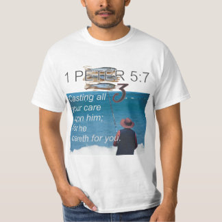 Bíblia T Camisa Dia 3, 1 PETER 5:7
