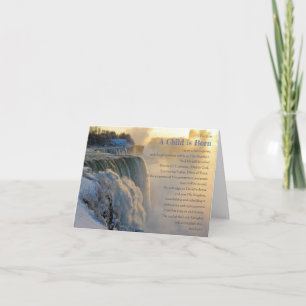 Bíblia Verse Isaiah - Cartão de Natal 9:6-7