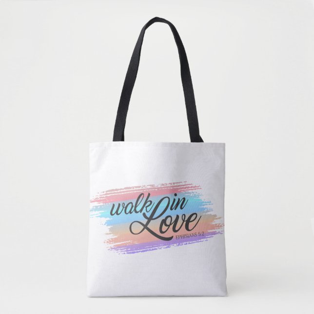 Bíblia Walk in Love Cote Namorados | Tote Bag (Frente)