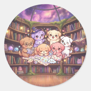 Biblioteca de Adesivos de Cachorrinho Fofo