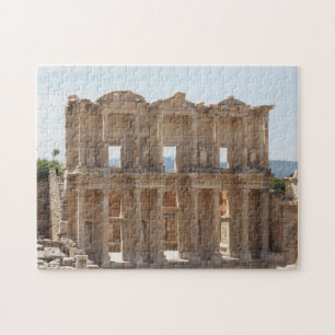 Biblioteca de Celsus em Ephesus, quebra-cabeça de