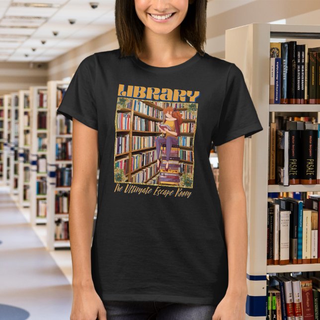 Biblioteca O Último T-Shirt Da Sala De Fuga (Criador carregado)