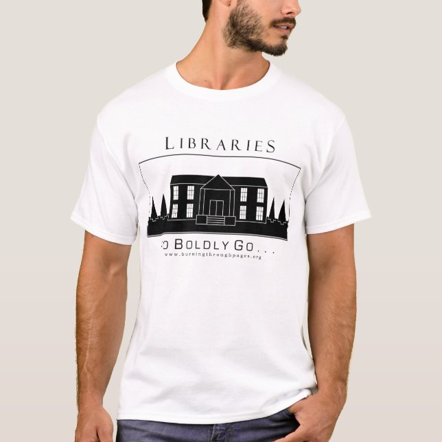 Bibliotecas - camisa (Frente)