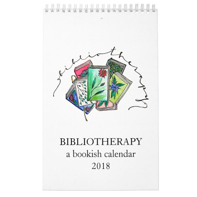 Bibliotherapy: Um calendário Bookish (Capa)