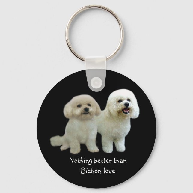 Bichon Buddies Chaveiro (Frente)