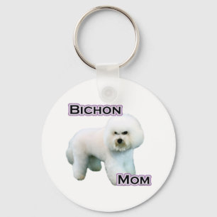 Bichon Frise Mãe 4 - Chaveiro