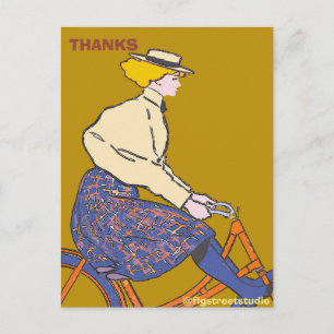 Bicicleta Antiga, editar cartão postal de texto