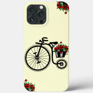 Bicicleta com capas de iphone de Flores - Escolha 