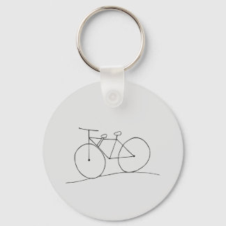 Bicicleta com Chaveiro de dois assentos