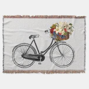 Bicicleta de bicicleta Trendy lança cobertor