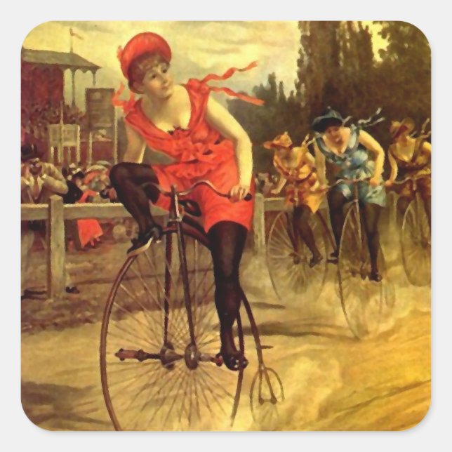 Bicicleta de Biquearia Moda Autocolante (Frente)