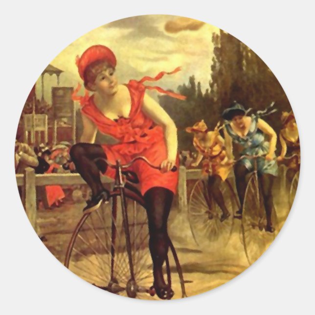 Bicicleta de Biquearia Moda Autocolante (Frente)