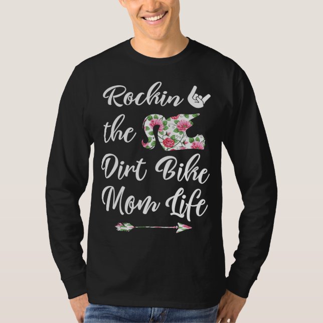 Bicicleta de Camada de Camisa Floral, Bicho de Mãe (Frente)