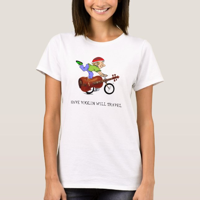 BICICLETA DO VIOLINO - T-SHIRT (Frente)