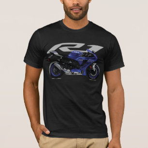 bicicleta esportiva, design da camiseta R1