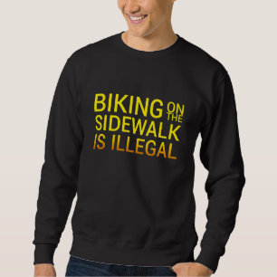 Bicicleta Na Calçada É Camisetas Ilegais Ilegais