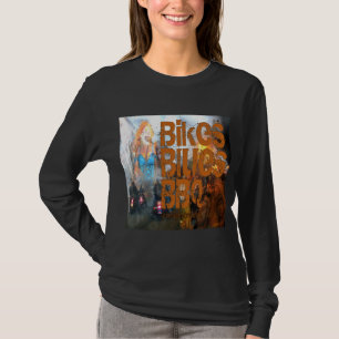 Bicicletas, azuis & camisetas do CHURRASCO