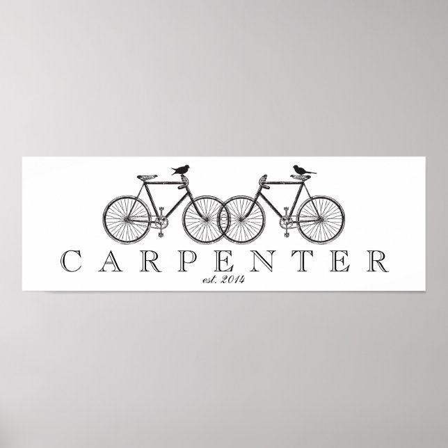 Bicicletas com Impressão da Família Birds (Frente)