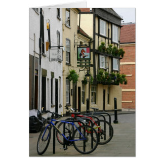 Bicicletas de espera, cartão de Worcester,
